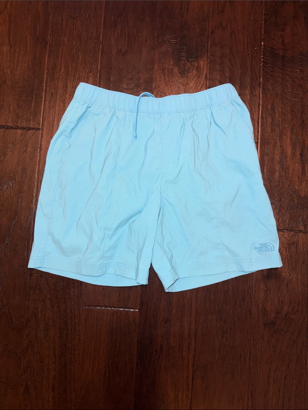The North Face Men's Pale Blue Swim Board Shorts Medium